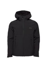 LUCAS - Męska Kurtka Softshell Lucas 2XL - Wodoodporna i Oddychająca. Kolor: czarny. Materiał: softshell