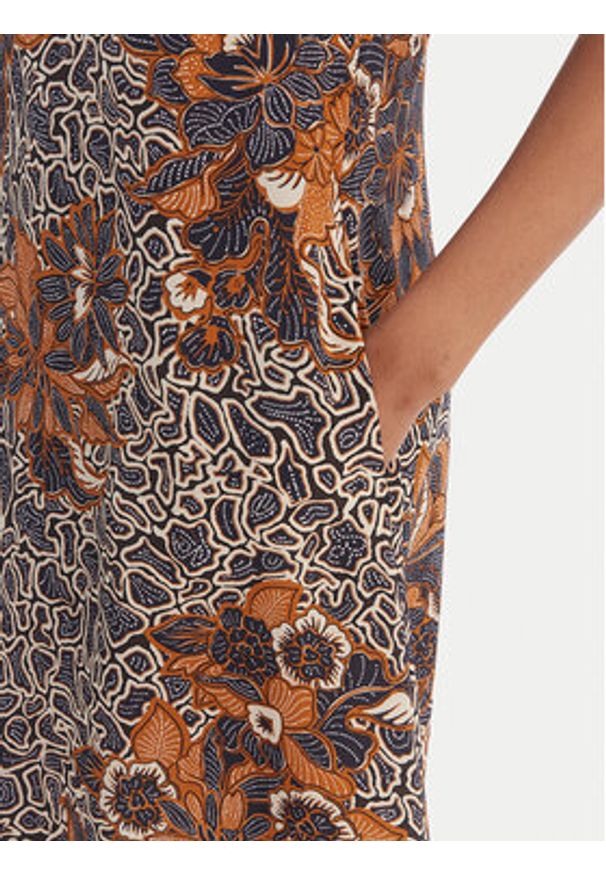 Weekend Max Mara Sukienka codzienna Crespo 2615221042 Granatowy Regular Fit. Okazja: na co dzień. Kolor: niebieski. Materiał: jedwab. Typ sukienki: proste. Styl: casual