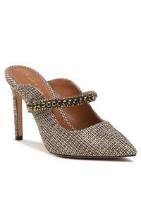 Kurt Geiger Klapki Duke 4268540609 Złoty. Kolor: złoty. Materiał: materiał #6