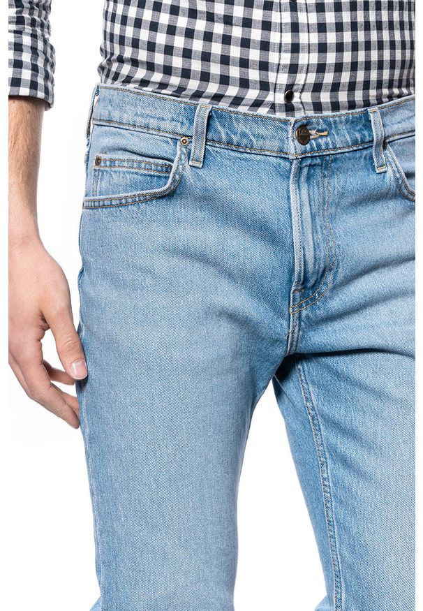 Lee - LEE RIDER MĘSKIE SPODNIE JEANSOWE MID SOHO L701MWKP 112117628