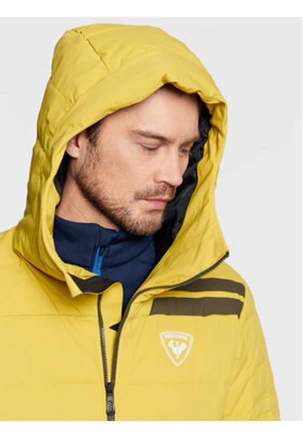 Rossignol Kurtka narciarska Rapide RLKMJ14 Żółty Regular Fit. Kolor: żółty. Materiał: syntetyk. Sport: narciarstwo