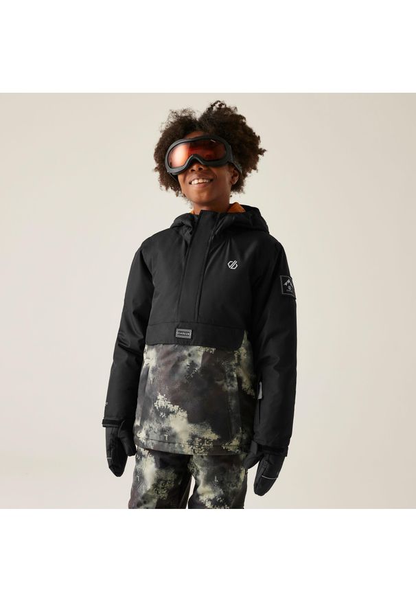 DARE 2B - Kurtka narciarska dziecięca z membraną Freehand II Dare 2b. Kolor: czarny. Materiał: tkanina, poliester. Sezon: zima. Sport: narciarstwo