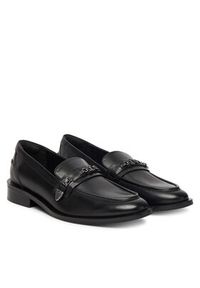Bronx Loafersy Next Wagon 66652-US Czarny. Kolor: czarny. Materiał: skóra