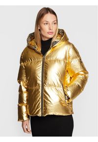 Kurtka puchowa MICHAEL Michael Kors. Kolor: złoty. Materiał: puch, bawełna #1