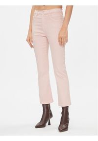 Marella Spodnie materiałowe Genova 2331360239200 Różowy Regular Fit. Kolor: różowy. Materiał: bawełna