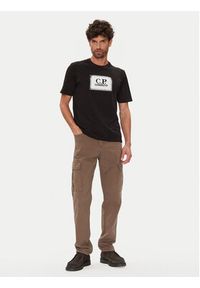 C.P. Company T-Shirt RCCMTS723A005100W Czarny Regular Fit. Kolor: czarny. Materiał: bawełna