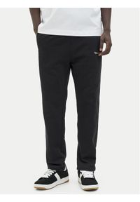 Jack & Jones - Jack&Jones Spodnie dresowe Kane Norrebro 12282553 Czarny Relaxed Fit. Kolor: czarny. Materiał: bawełna