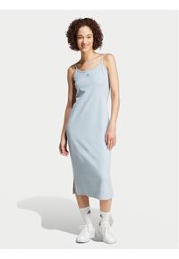 Adidas - adidas Sukienka codzienna ALL SZN IY6728 Błękitny Slim Fit. Okazja: na co dzień. Kolor: niebieski. Materiał: wiskoza, bawełna. Typ sukienki: proste. Styl: casual #1