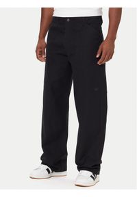 Adidas - adidas Spodnie materiałowe Utility JY2770 Czarny Regular Fit. Kolor: czarny. Materiał: bawełna