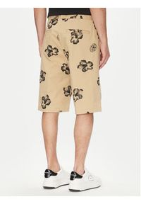 Hugo - HUGO Szorty materiałowe Damo242 50542159 Beżowy Baggy Fit. Kolor: beżowy. Materiał: bawełna