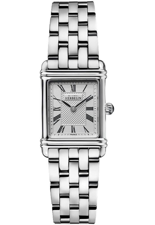 HERBELIN - Zegarek damski Herbelin 17478B08 srebrny. Kolor: srebrny