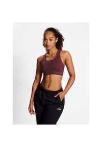 Biustonosz dla kobiet Hummel Mt Fade. Kolor: brązowy. Sport: fitness #1