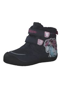 Buty dla dzieci Kappa Flake Tex. Wysokość cholewki: za kostkę. Kolor: niebieski, wielokolorowy, różowy. Materiał: syntetyk, materiał, tkanina. Szerokość cholewki: normalna. Sport: turystyka piesza #1
