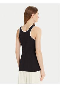 Max Mara Leisure Top Sax 2516941027 Granatowy Slim Fit. Kolor: niebieski. Materiał: bawełna