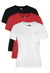 Tommy Jeans Komplet t-shirtów DW0DW22175 Kolorowy Slim Fit. Materiał: bawełna. Wzór: kolorowy #3