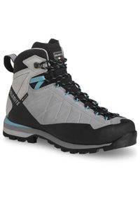 Buty trekkingowe damskie Dolomite Crodarossa High GTX 2.0. Kolor: szary, niebieski, wielokolorowy. Styl: sportowy