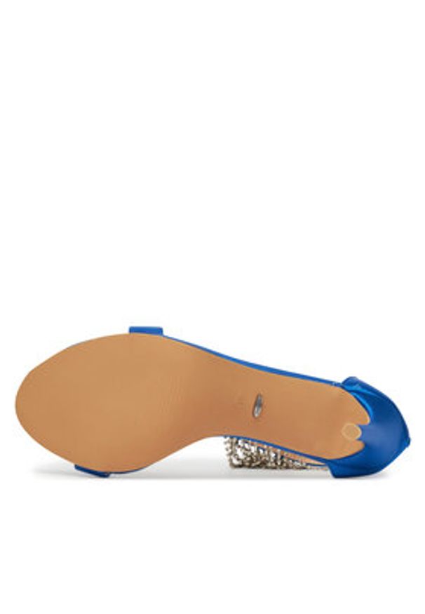 DeeZee Sandały RK01-22 Niebieski. Kolor: niebieski. Materiał: materiał