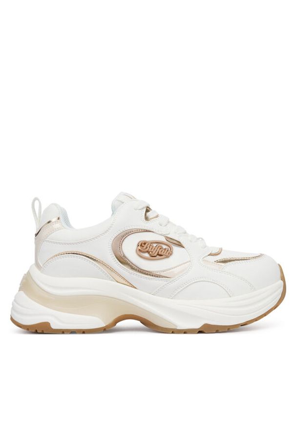 Buffalo Sneakersy Senta One 1636710 Biały. Kolor: biały. Materiał: skóra