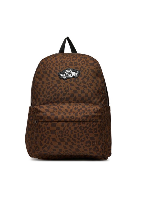 Vans Plecak B Old Skool Grom VN000H567UG1 Brązowy. Kolor: brązowy. Materiał: materiał