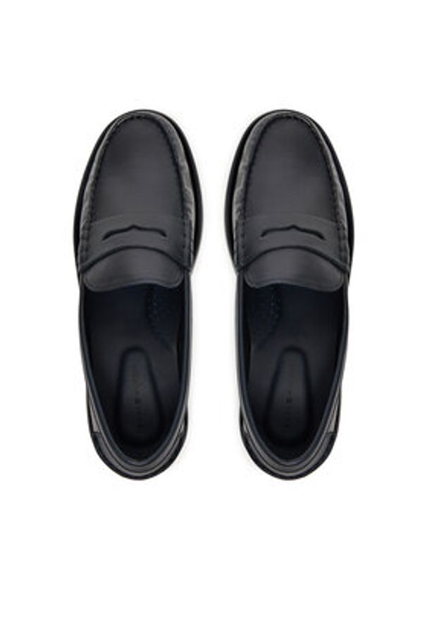 TOMMY HILFIGER - Tommy Hilfiger Mokasyny Classic High FM0FM05769 Granatowy. Kolor: niebieski. Materiał: skóra