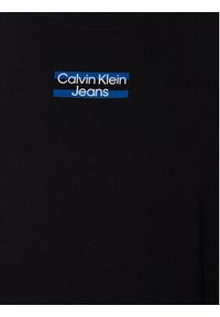 Calvin Klein Jeans Longsleeve J30J322871 Czarny Regular Fit. Kolor: czarny. Materiał: bawełna. Długość rękawa: długi rękaw