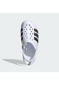 Adidas - Klapki Adilette Clog 2.0. Kolor: biały, wielokolorowy, czarny