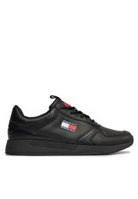 Tommy Jeans Sneakersy Tommy Jeans Flexi Runner EM0EM01409 Czarny. Kolor: czarny