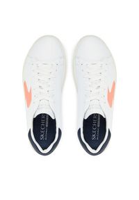 skechers - Skechers Sneakersy Eden LX - Top Grade 185000/WNVP Biały. Kolor: biały. Materiał: skóra #5