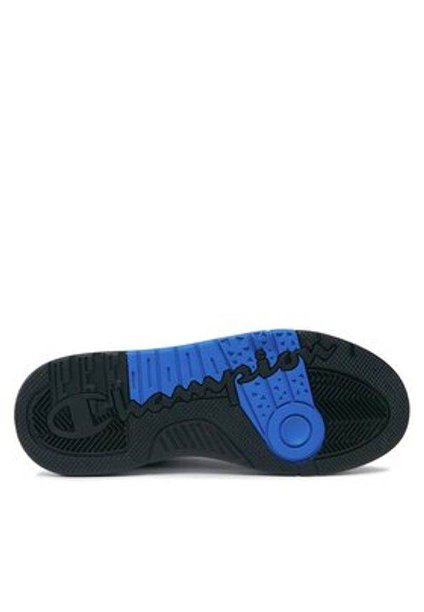 Champion Sneakersy Rebound Heritage Mid Mid Cut Shoe S22132-KK010 Czarny. Kolor: czarny. Materiał: skóra