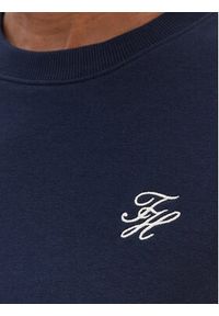 TOMMY HILFIGER - Tommy Hilfiger Bluza Script WW0WW49418 Granatowy Regular Fit. Kolor: niebieski. Materiał: bawełna #4