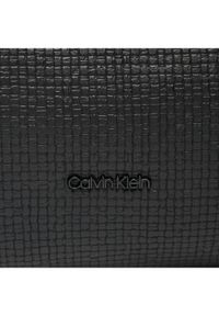 Calvin Klein Torebka K60K612334 Czarny. Kolor: czarny. Materiał: skórzane