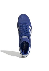 Adidas - Buty adidas Gazelle M ID3725 niebieskie. Nosek buta: okrągły. Kolor: niebieski. Materiał: nubuk, skóra, syntetyk, zamsz. Szerokość cholewki: normalna. Model: Adidas Gazelle #3