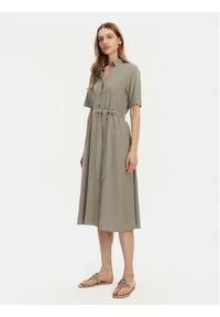 JDY Sukienka letnia Say 15338771 Beżowy Regular Fit. Kolor: beżowy. Materiał: wiskoza. Sezon: lato
