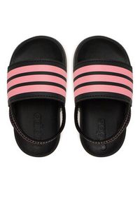 Adidas - adidas Sandały adilette Estrap JR5325 Czarny. Kolor: czarny #4
