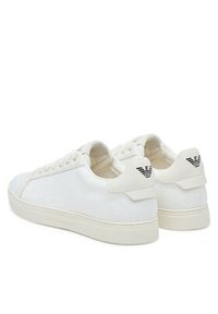 Emporio Armani Sneakersy EM003843 AF20003 M0107 Biały. Kolor: biały. Materiał: skóra #5