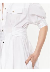 Pinko Sukienka koszulowa 100886 Y6VW Biały Regular Fit. Kolor: biały. Materiał: bawełna. Typ sukienki: koszulowe #3