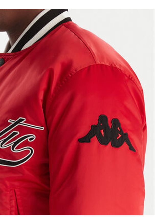 Kappa Kurtka bomber Olao 38223CW Czerwony Regular Fit. Kolor: czerwony. Materiał: syntetyk