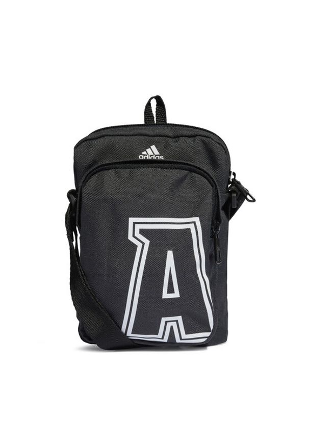 Adidas - adidas Plecak Classic Brand Love Initial Print Backpack IJ5633 Szary. Kolor: szary. Materiał: materiał. Wzór: nadruk