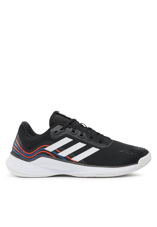 Adidas - adidas Buty Novaflight Volleyball Shoes IF5042 Czarny. Kolor: czarny. Materiał: materiał. Sport: siatkówka