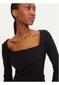 Rinascimento Sukienka koktajlowa 1000769142439 Czarny Regular Fit. Kolor: czarny. Materiał: syntetyk. Styl: wizytowy #5