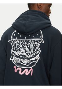 Adidas - adidas Bluza Q12 Street Burger JN5694 Granatowy Loose Fit. Kolor: niebieski. Materiał: bawełna. Styl: street #3