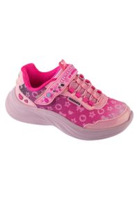 skechers - Buty sportowe Sneakersy dziewczęce, Power Jams 2.0. Kolor: różowy. Model: Skechers Sport. Sport: turystyka piesza