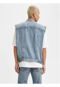 Levi's® Kamizelka A5789-0000 Niebieski Regular Fit. Kolor: niebieski. Materiał: bawełna #12