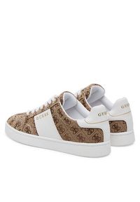 Guess Sneakersy FLJRO5 FAL12 Brązowy. Kolor: brązowy. Materiał: materiał