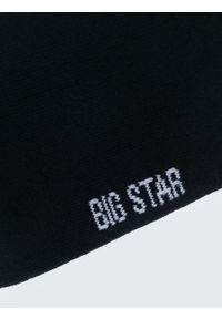 Big-Star - Skarpety unisex długie czarne Ribs 906. Kolor: czarny