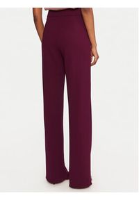 Rinascimento Spodnie materiałowe CFC0126219003 Bordowy Regular Fit. Kolor: czerwony. Materiał: syntetyk #3