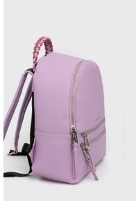 Silvian Heach plecak damski kolor fioletowy duży gładki. Kolor: fioletowy. Wzór: gładki