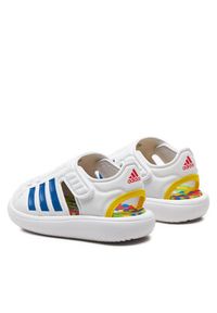 Adidas - adidas Sandały Closed-Toe Summer Water Sandals ID5839 Biały. Kolor: biały