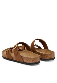 Birkenstock Japonki Mayari Sfb 1032243 Brązowy jasny. Kolor: brązowy. Materiał: nubuk, skóra #5