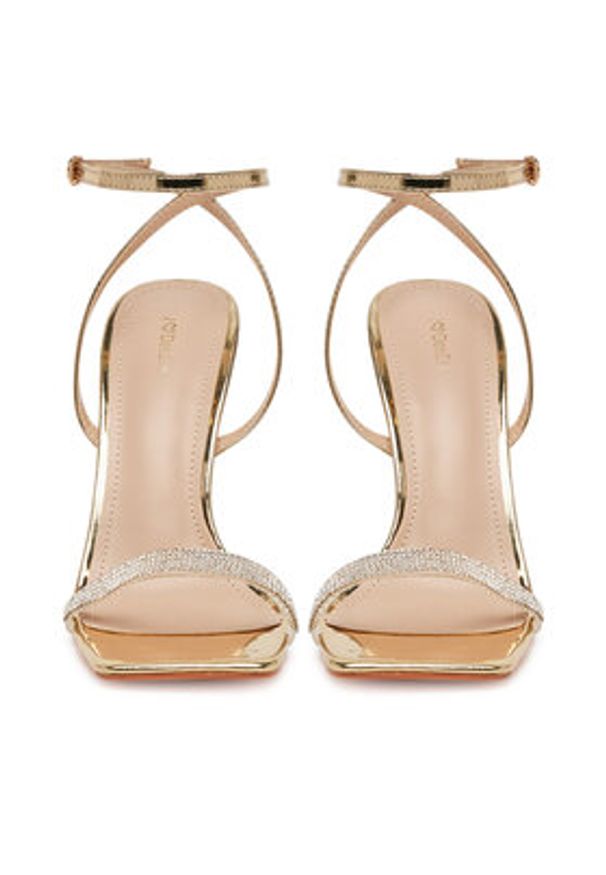 DeeZee Sandały ZALF1468-5 Złoty. Kolor: złoty. Materiał: syntetyk, materiał